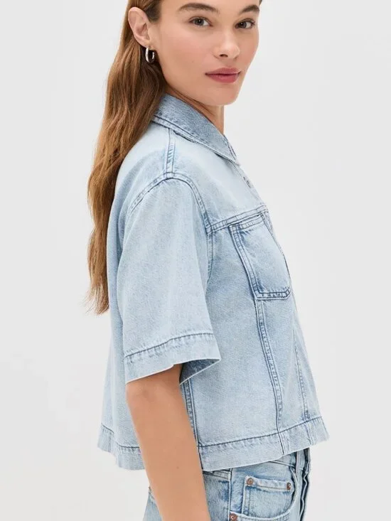 NWT rag & bone Ultra Featherweight Abby Top - Picture 2 of 10